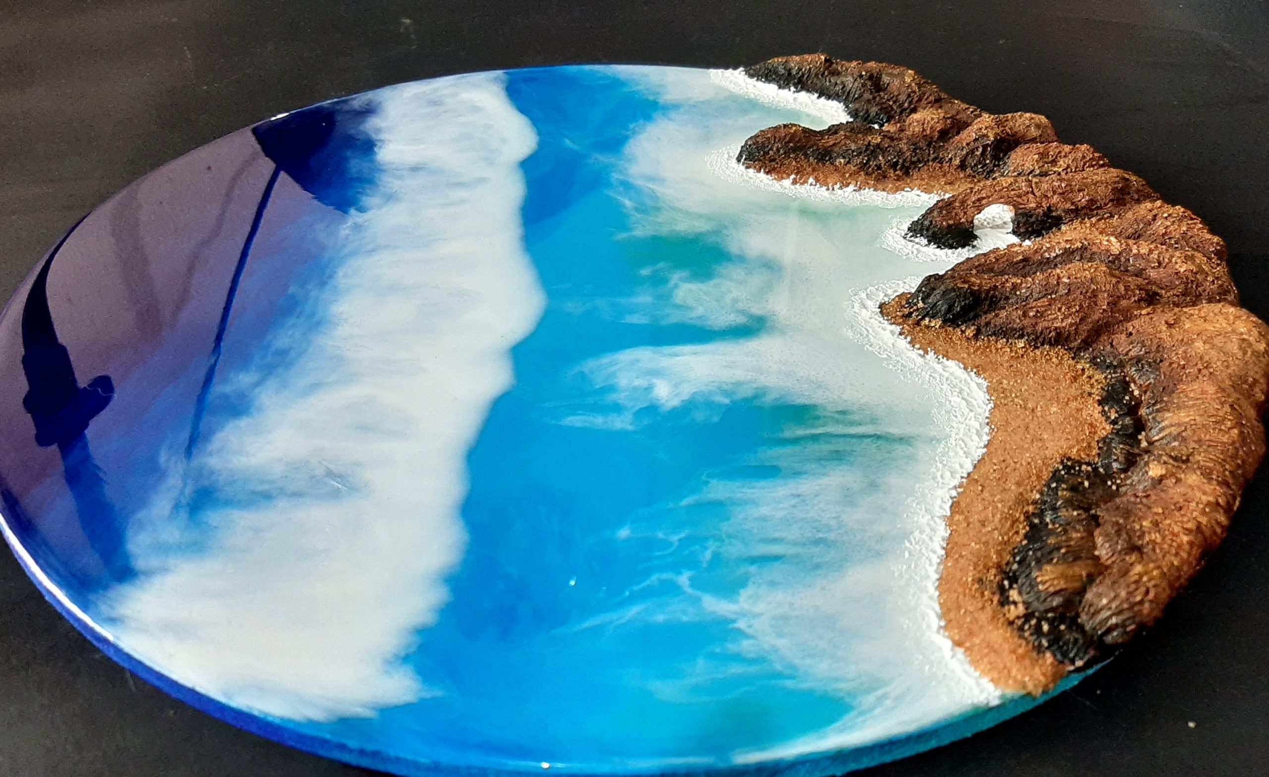 3D OCEAN RESIN ART CREATIVE ART