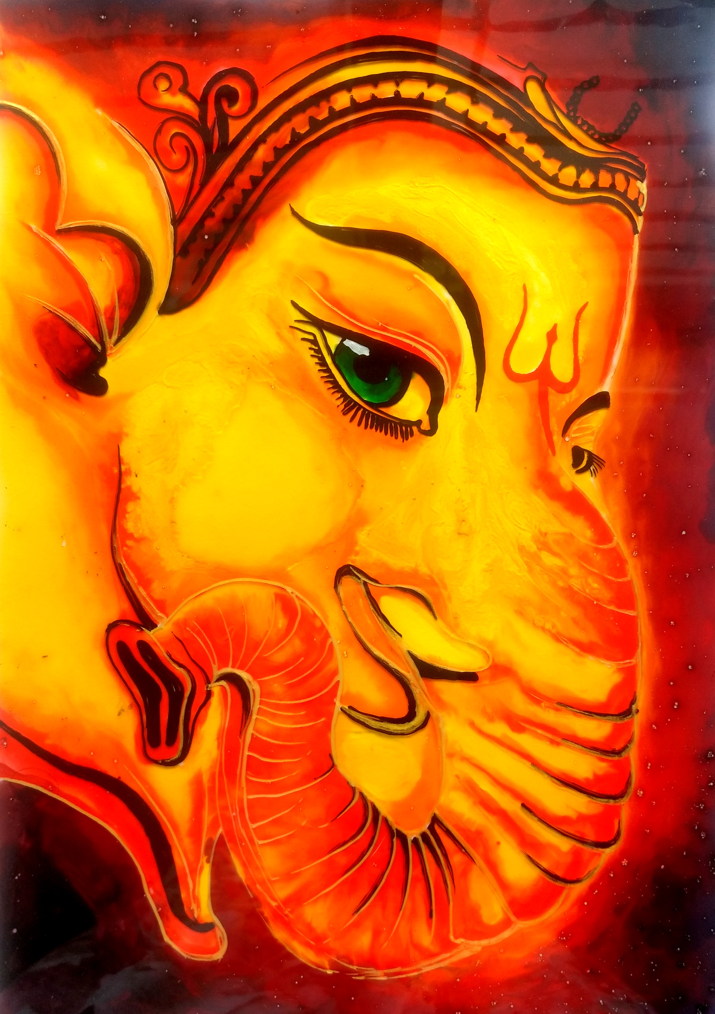 Ganesha With Veena Terracotta Ganesh Art Lord Ganesha - vrogue.co